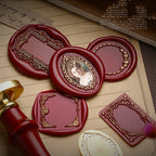 Fire Paint Seal Wax Stamp Heads Photo Frame Series Sealing Wax Stamp Head For DIY Scrapbooking Envelope Wedding Party Invitation