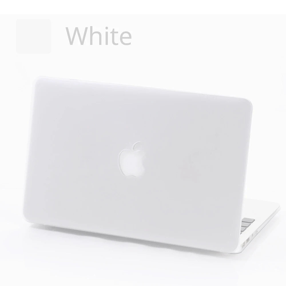 Frosted Laptop Case For Macbook Air 13 A2337 A1466 For Mac M1 Chip Pro 13 A2338 For Macbook Pro 14.2 16.2 Matte Protective Cover