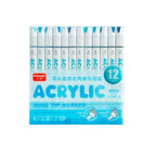 168/120/72/60/48/36/24/12pcs Dual Tips Artist Markers Set Acrylic Marker Set Ideal For School, Office Decor, And Artistic Gifts
