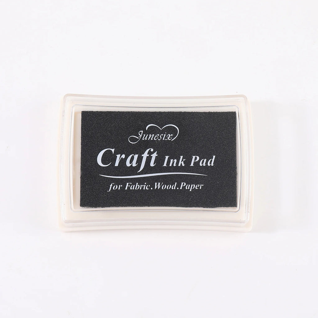 Ink Pad Ink Stamp Pad for DIY Craft Rubber Self Inking Roller Stamps Stationery Album for Scrapbooking Paper Decoration