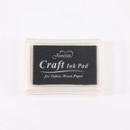 Ink Pad Ink Stamp Pad for DIY Craft Rubber Self Inking Roller Stamps Stationery Album for Scrapbooking Paper Decoration