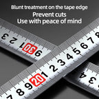 GREENERY 3/5/7.5M Meters Metric Tape Measure Self-Locking Steel Measuring Tape High Precision Wear-Resistant Construction Tools