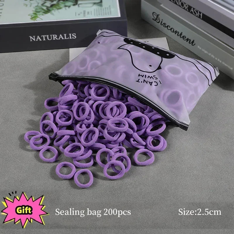 Gift Bag Hair Accessories Girls Bands Kids Rubber Elastique Cheveux Fille Cute Band Elastiques Baby Bandas Headbands Haargummi