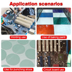 Transparent PET High-Temperature Silicone Tape Heat-Resistant Insulation Packaging Circuit Board Fixing Cable Heat Sealing