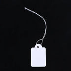Multipurpose Hanging Price Display Cards DIY with Cotton Thread Apparel Sewing Hang Tag Price Tag Garment Tag Price Label