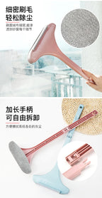 Window Mesh Screen Brush Curtain Net Wipe Cleaner Carpet Brush Dust Removal Brush Home Retractable Long Handle Cleaning Tools