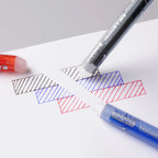 66pcs Erasable Pen refill Set Blue Black Ink Gel Pen Erasable Refill Rod Washable Handle School Office Writing Stationery