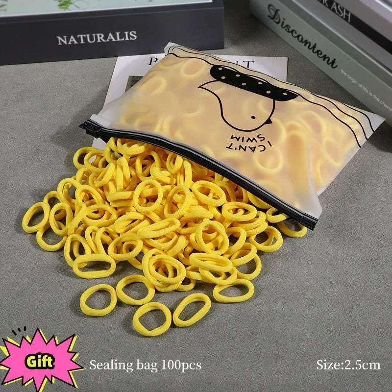 Gift Bag Hair Accessories Girls Bands Kids Rubber Elastique Cheveux Fille Cute Band Elastiques Baby Bandas Headbands Haargummi