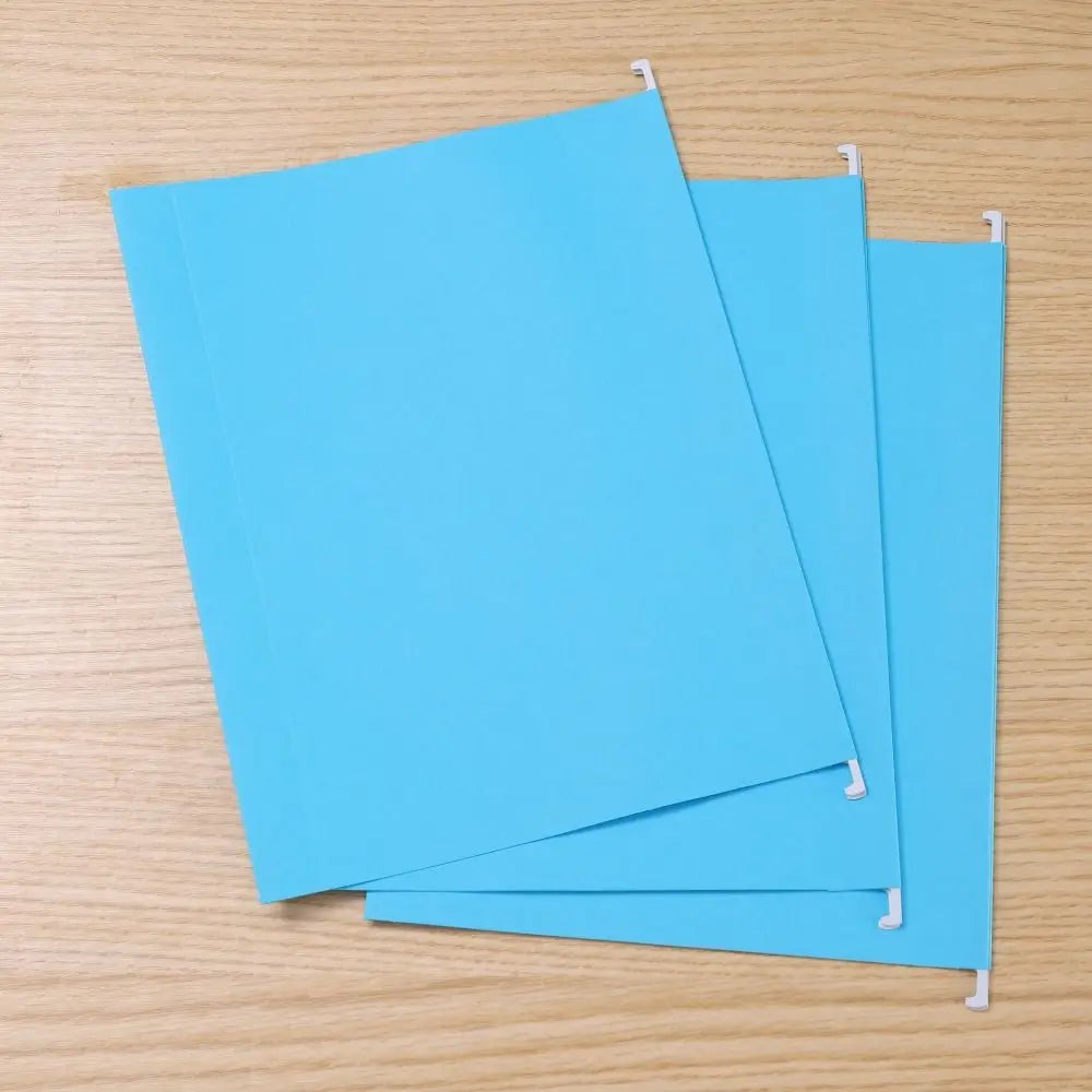 10PCS A4 Hanging File Folder Letter Size Portable Hanging Document Clip Large Capacity Paper Hanging File Organizer Home