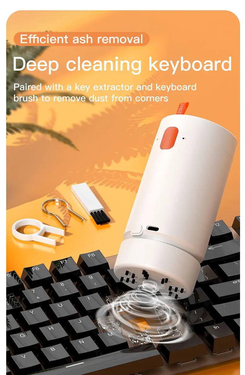 New 21 in 1 Bluetooth headset computer keyboard cleaning pen earplugs multifunctional storage screen cleaning brush set artifact