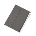Canvas Zipper Card Holder for Travel Notebook, Canvas Storage Bag File Folder Refill Insert for Standard Journals Stationery