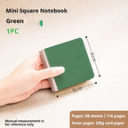 Borrence 58Sheets Drawing Notebook Sketchbook Handheld 230g Portable Watercolor Paper Coloring Book Oil Paint Gouache Notepad