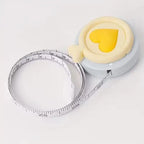 1.5M Soft Tape Measure Tailor's Tape With Snap Fasteners Body Measuring Double-sided Ruler For Needlework Sewing Tool NEW
