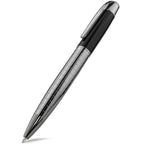 STONEGO Capless Ballpoint Pen, Simply Twist Roller Ball Pen Black Gel Ink Medium Point 1.0mm Smooth Writing Signature Pens