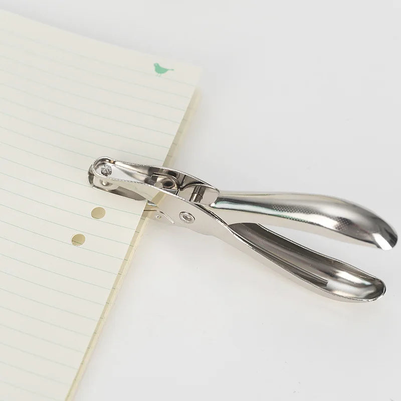 Single Hole Puncher Metal 3mm/6mm Pore Diameter Punch Pliers Hand Paper Scrapbooking Punches Punching Tools