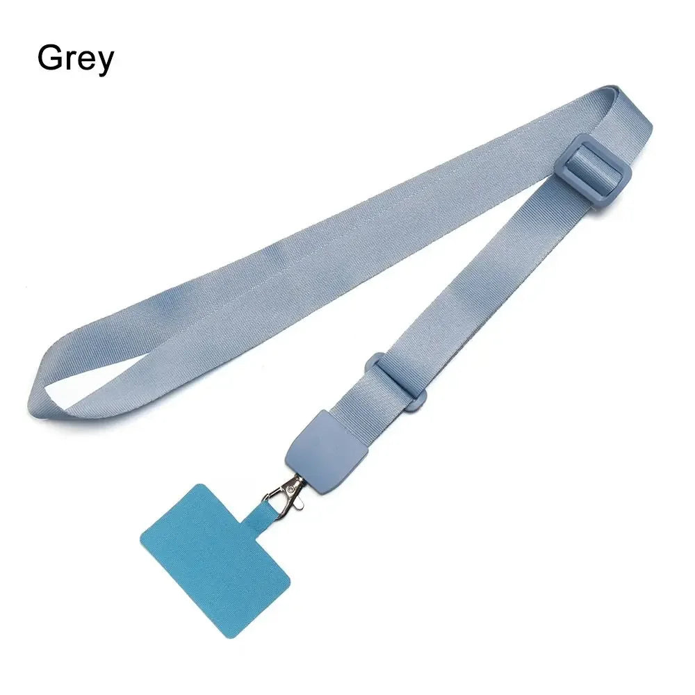 Neck Strap Lanyard for Mobile Phone Rope Anti-lost Keys Mobile Phone Straps Holder Neck Strap Hang Rope Lanyard Patch Card
