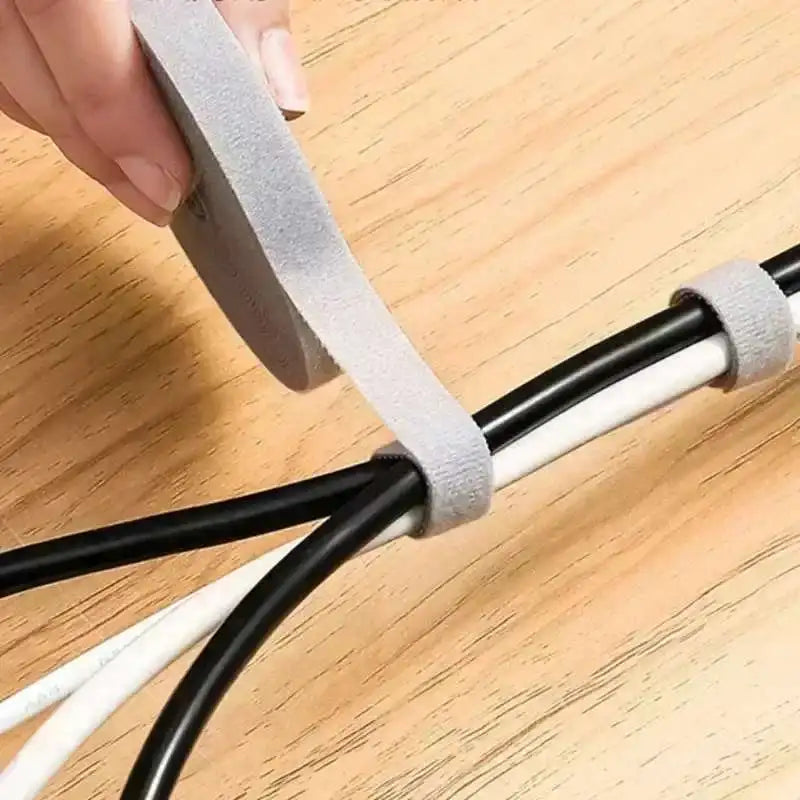 1/3/5M Cable Organizer Cable Management Wire Winder Tape Earphone Mouse Cord Management Ties Protector For iPhone Xiaomi Samsung
