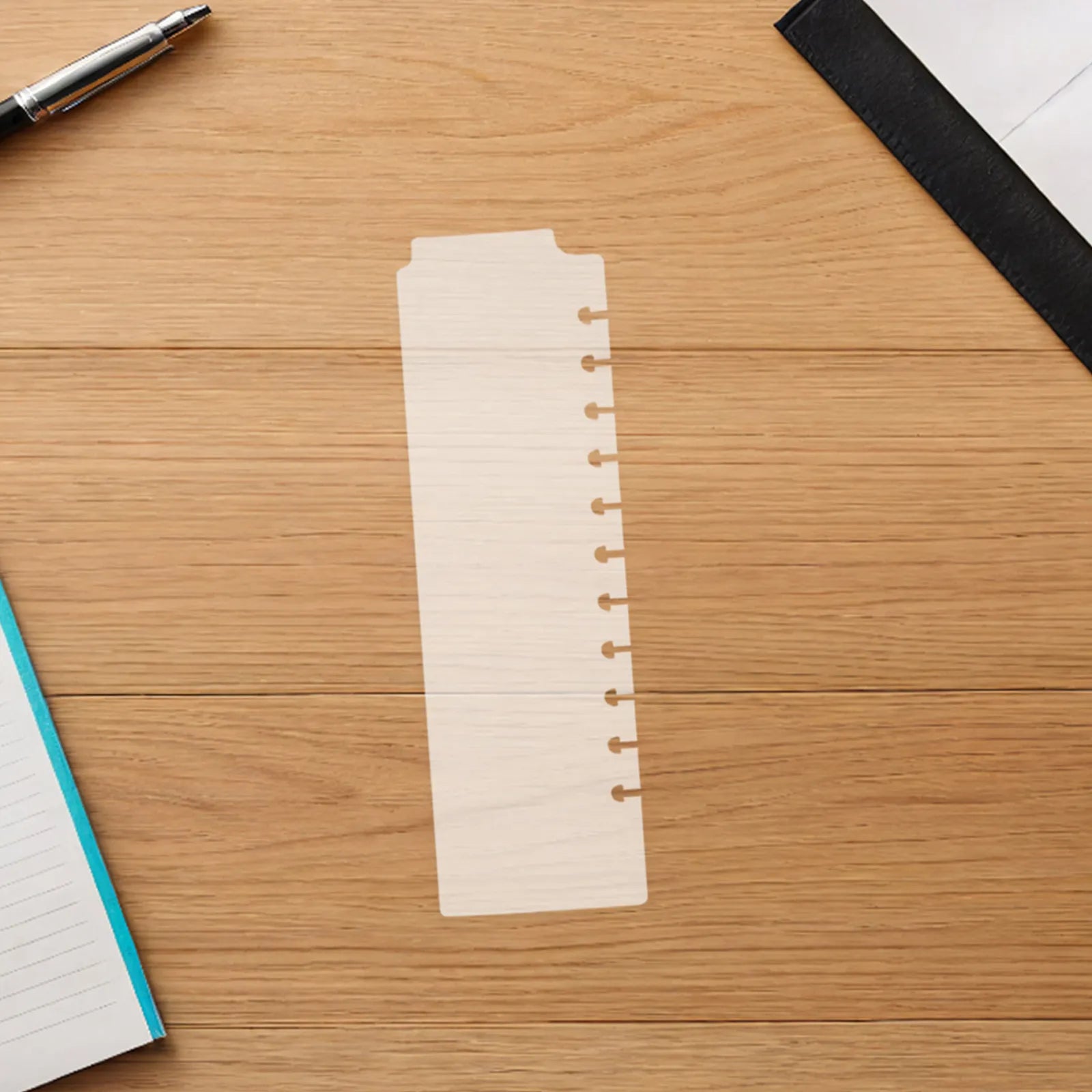 10Pcs Plastic Page Dividers with Tabs Mini Binder Index Divider Sheets for Student Notebook Planner Loose Leaf Organizer