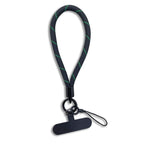Phone Lanyard Wrist Strap Woven Phone Lanyard Creative Keychain Hanging Rope Anti-lost Security Wristband Universal Short Rope