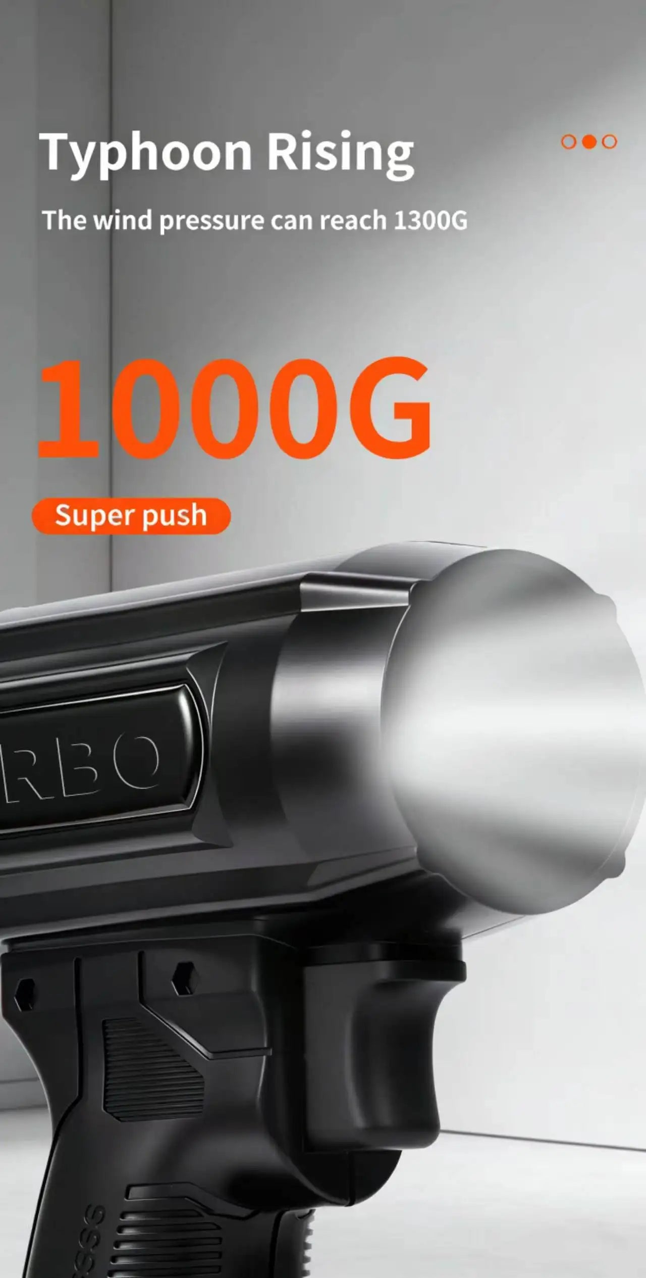 Car Violent Air Blower Powerful Handheld Turbo Jet Fan High Speed 50mm Brushless Motor Thrust Car Wash Air Gun Dryer Tools