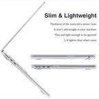 Laptop Case For Macbook Pro 14 M5 2026,For Air 13 M5 M4 M3 M2 Chip 2026-2022,Case For Macbook Pro 14/16 M4 Por/Max 2026 Cover