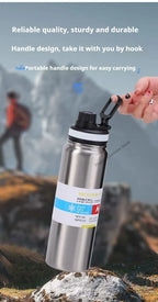 600/800/1000MLStainless Steel Thermos Bottle Car Thermal Cup Vacuum Flask Keeps Cold and Heat Thermal Mug Sports Insulated Cup