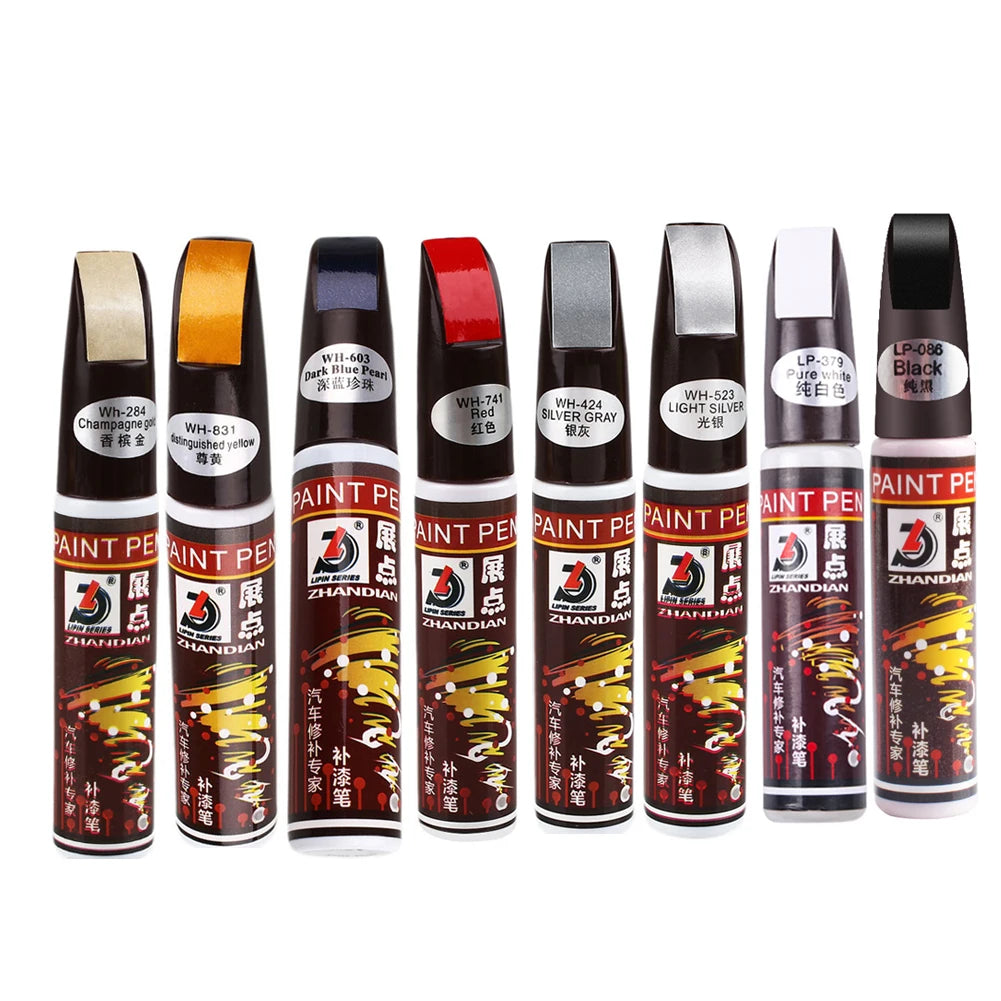 New 12ml Car Paint Pen Waterpoof & Durable Car Repair Pen Auto Liquid Scratch Repair Paint Professional Scratch Repair Tool