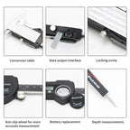 SHANHR 150/200/300 mm Digital Electronic Caliper Ruler IP54 Digital Vernier Caliper Digital Caliper Stainless Steel Calipers