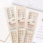 1 Pcs Transparent Simple Style Plastic Ruler Escolar Student Office Learn Stationery Drawing School Supplies