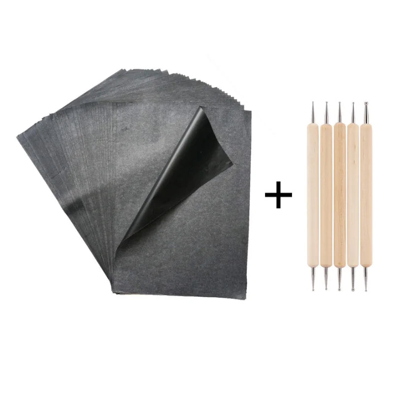 A4 Carbon Paper Reusable Image Paper Pattern Letters Tracing Paper Copy Paper Copy Carbon Paper Painting Tracing Accessories