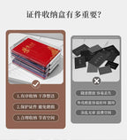 1pc/Test paper file sorting box Account book storage box A4 paper certificate storage box.
