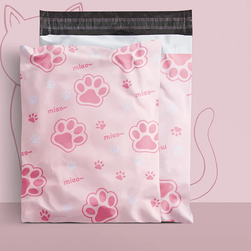 10PCS 10x13'' 26x33cm Printed Poly Mailer Packaging Envelopes with Self Seal Courier Storage Bags Mailing bags Packaging Bags