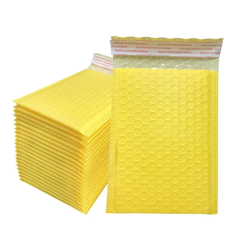 100pcs Bubble Mailers Pink Poly Bubble Mailer Self Seal Padded Envelopes Gift Bags For Book Magazine Lined Mailer Self Seal