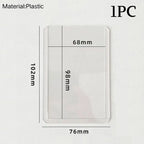 INS Transparent Candy Bag Badge Holder Korean Photocard Holder Display Bag Pendant Idol Photo Card Protective Cover Card Holder