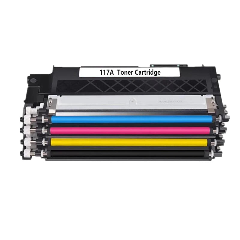 4Color Compatible Toner Cartridge with Chip for HP Color Laser 150A 150W 150NW MFP 178NW 179FNW 117A W2070A W2071A W2072A W2073A