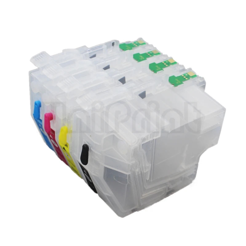 UP 1set 402XL LC402 LC402XL empty refillable Ink cartridges Compatible For Brother MFC-J5340DW J6740DW  J6540DW J6940DW
