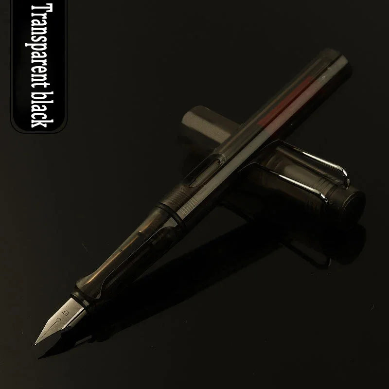 High-Quality Calligraphy Fountain Pen Luxury Ink Cartridge Writing Office School Supplies for Students