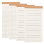 4/8Pcs Portable Field Notes Small Notepads 50Sheet Pocket Notebooks Memo Book to Do List Organizer Planner Daily for Work Office