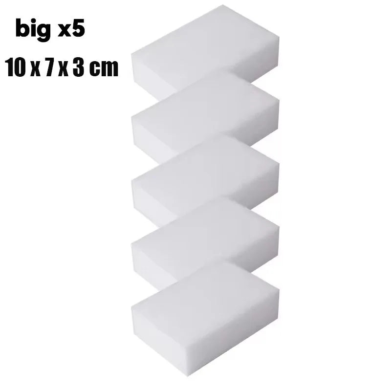 5/50PCS Melamine Sponge Magic Sponge Eraser Car Waxing Sponges Cleaner Sponges for Kitchen Bathroom Cleaning Tools