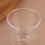 50Pcs Kitchen Party Shot Glasses Jelly Cups Tableware Tasting 30ML Disposable Mini Clear Plastic Cup Outdoor Picnic Birthday