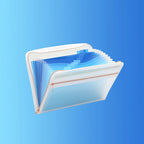 13 Pocket Expanding File Folder Organizer with Front Clear Pouch,Accordion File Organizer with Zipper Closure,Papers Letter Size