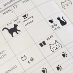1pc Kawaii Cat Ruler Hollow Metal Bookmark Ruler Multifunctional Ruler for Painting Drawing Diary Hand Account Tool Cute Gift