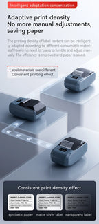 Niimbot M2 Thermal Transfer Label Printer 300 DPI High Definition Wireless 20-50 MM Print Width Label Maker Support Phone/PC