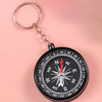 Outdoor Compasses Keychain,Children Mini Compasses Keychain Portable Easy Hanging Key Chains Accessories For School,Outdoors
