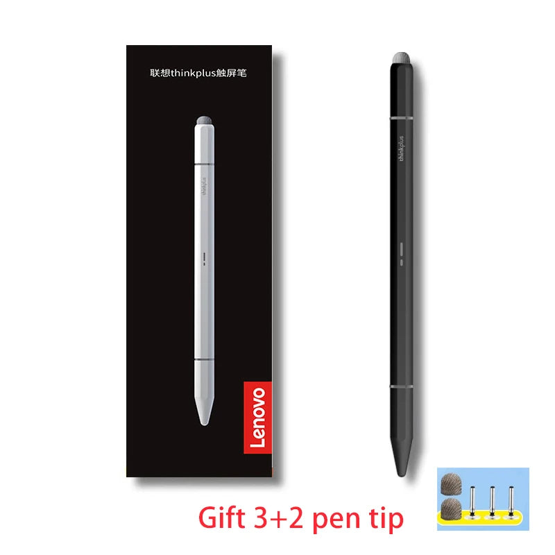 Lenovo Universal BP28 Stylus Pen for Android & iOS Tablets Compatible with iPad Huawei Xiaomi Samsung - Three Tips Included