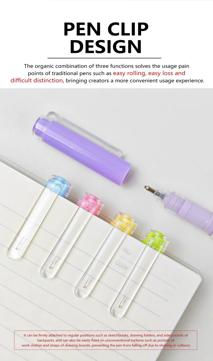 GuangNa 168/12 Colors High Gloss Acrylic Marker Pen Set,Hard Headed Drawing Pens,DIY Graffiti Paint Pen Stationery,GN.586