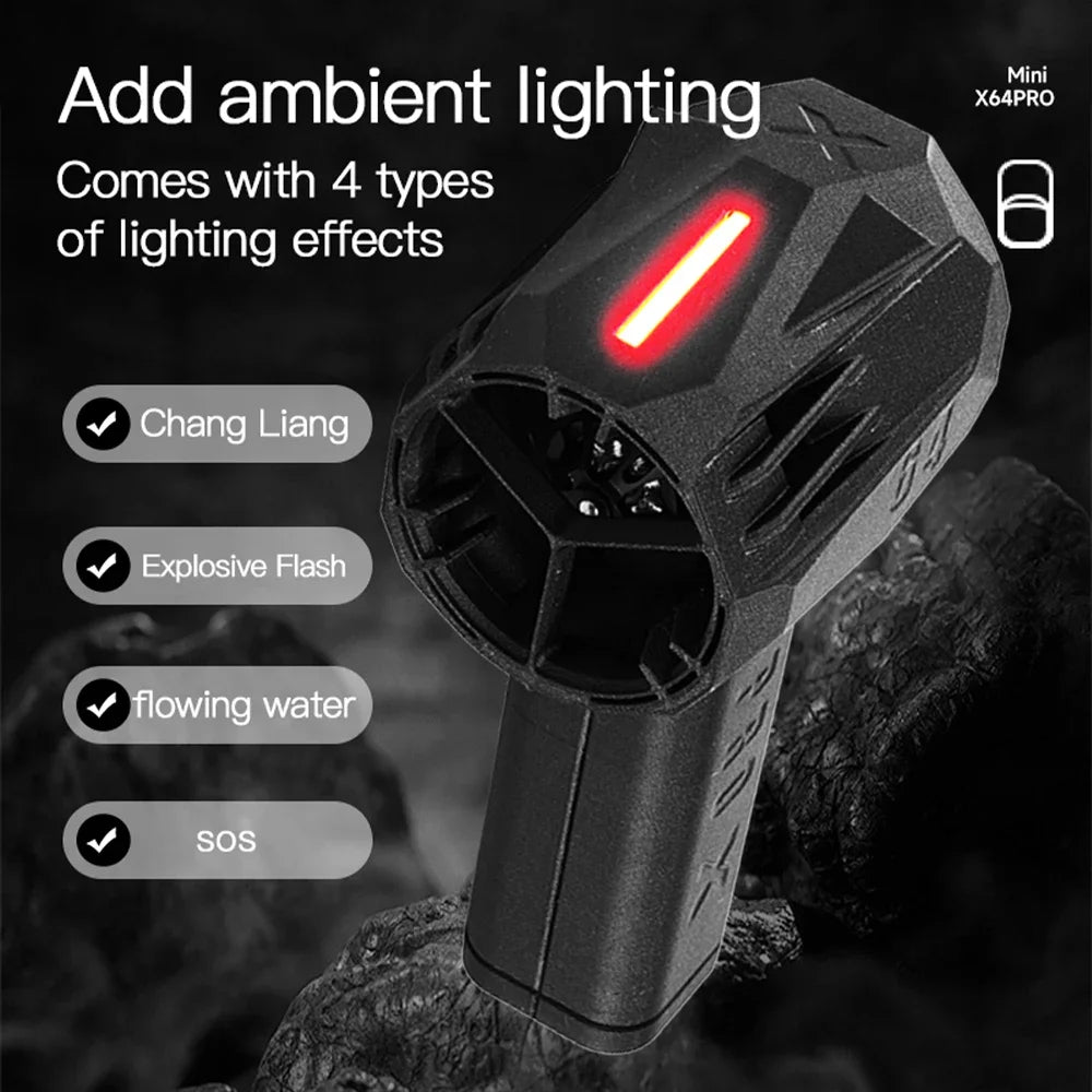 X64 Pro Car Violent Blower Powerful Electric Air Blower Brushless Motor Thrust Electric Air Duster for Car Dry 1.5kg/s 350km/h