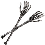 2 Pcs Salad Spoon Decorate Skull Claw Dessert Spoons Making Tools Mixing Hands Plastic Serving Forks