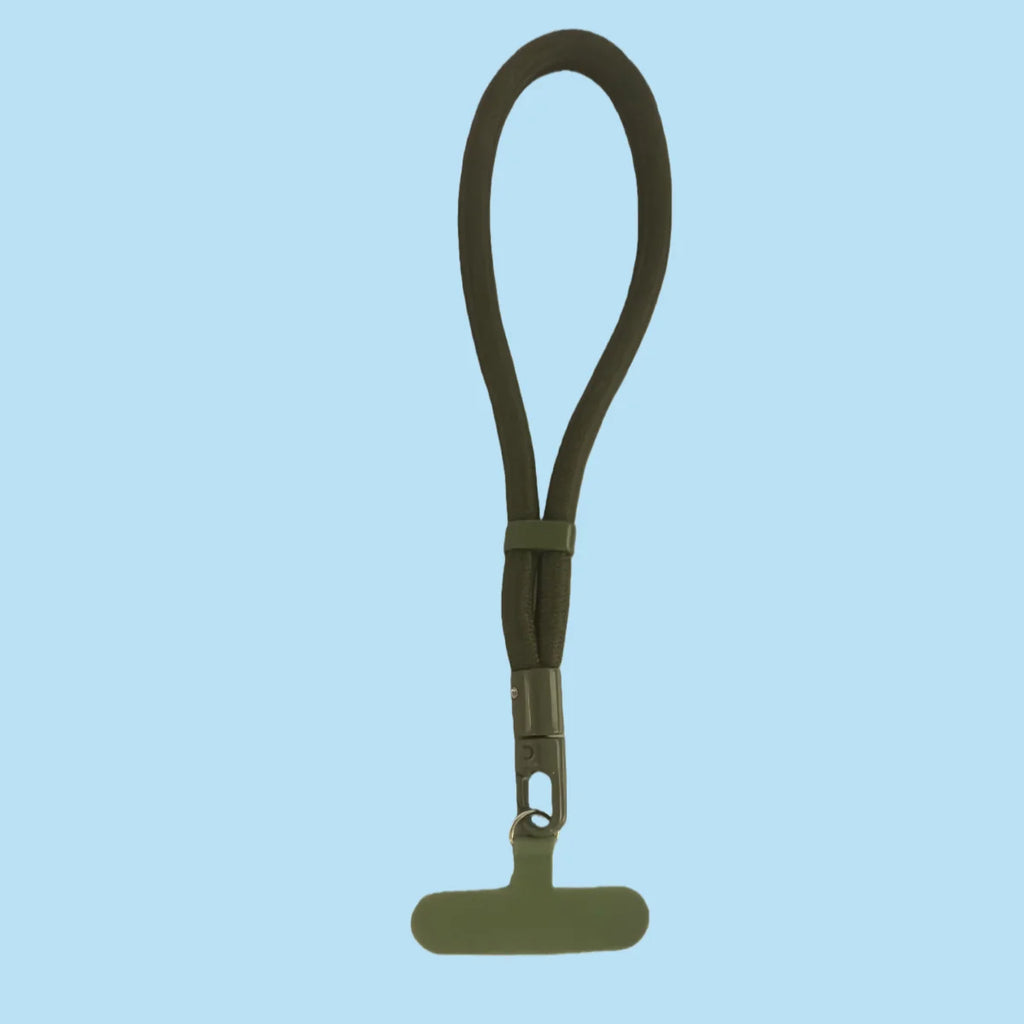 Universal Adjustable Mobile Phone Lanyard Short Wrist Strap with Self-locking Anti-drop Design Durable Polyester Phone Strap
