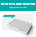 Label Holder for 4x6 Shipping Labels Printer Rolls and Fanfold Labels 2 in 1 Work for Desktop Themal Label Sticker